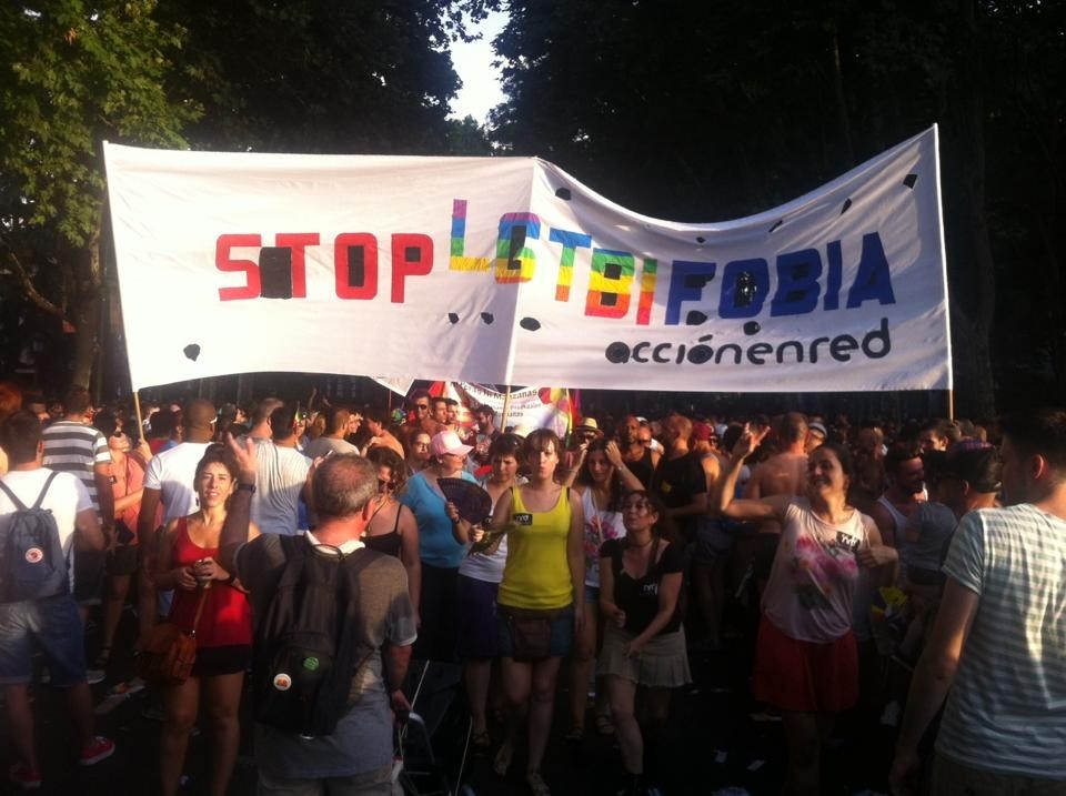 Manifestación orgullo LGTBI 2015