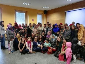 Participantes en la sesión de tarde del Acto de Enredarse.